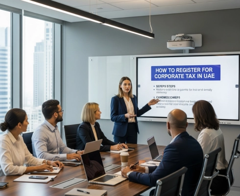 How to register for corporate tax in UAE